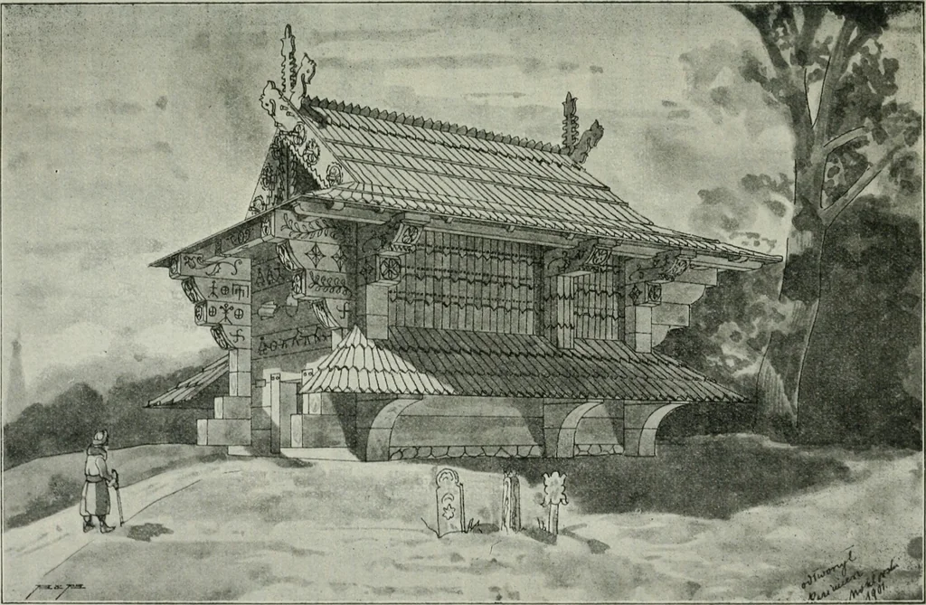 An illustration from Sztuka ludowa w Polsce, 1903, leaf 296