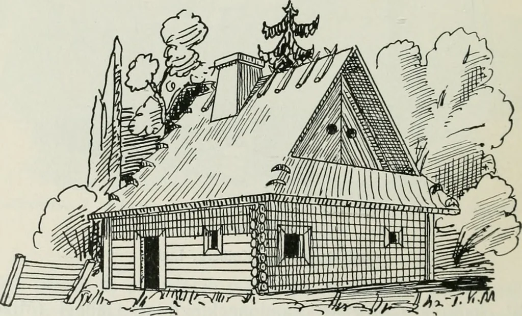 An illustration from Sztuka ludowa w Polsce, 1903, leaf 305