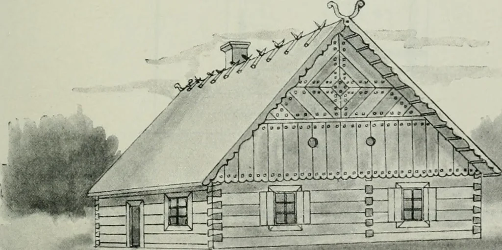 An illustration from Sztuka ludowa w Polsce, 1903, leaf 306