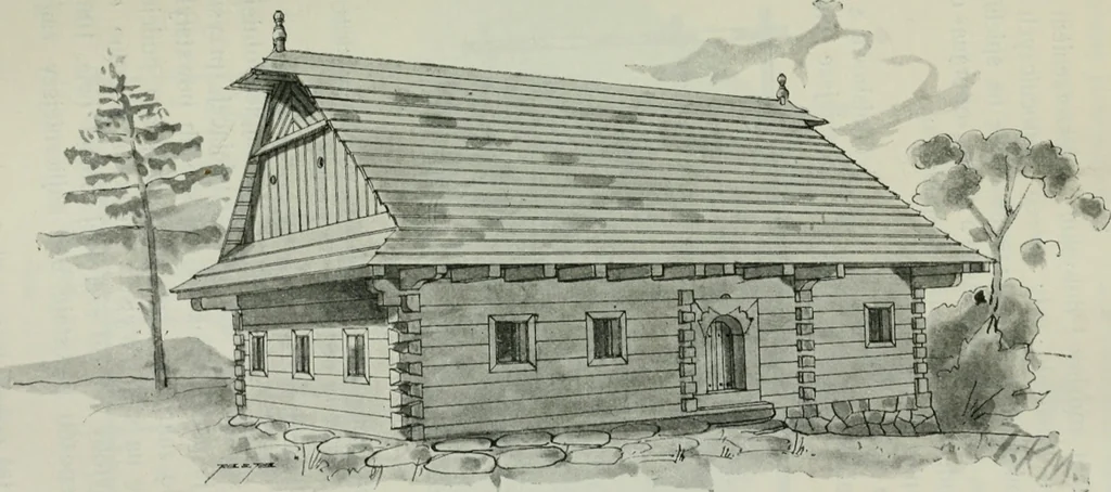 An illustration from Sztuka ludowa w Polsce, 1903, leaf 312