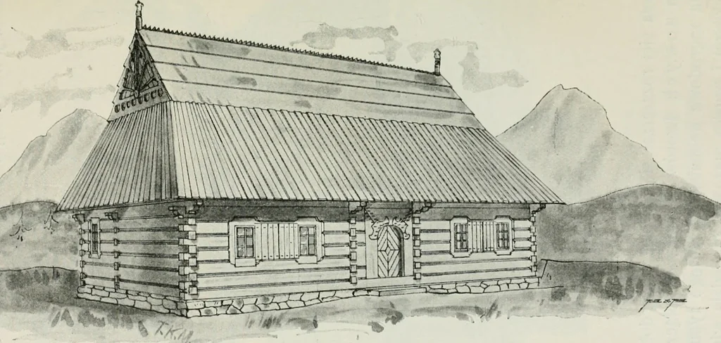 An illustration from Sztuka ludowa w Polsce, 1903, leaf 317