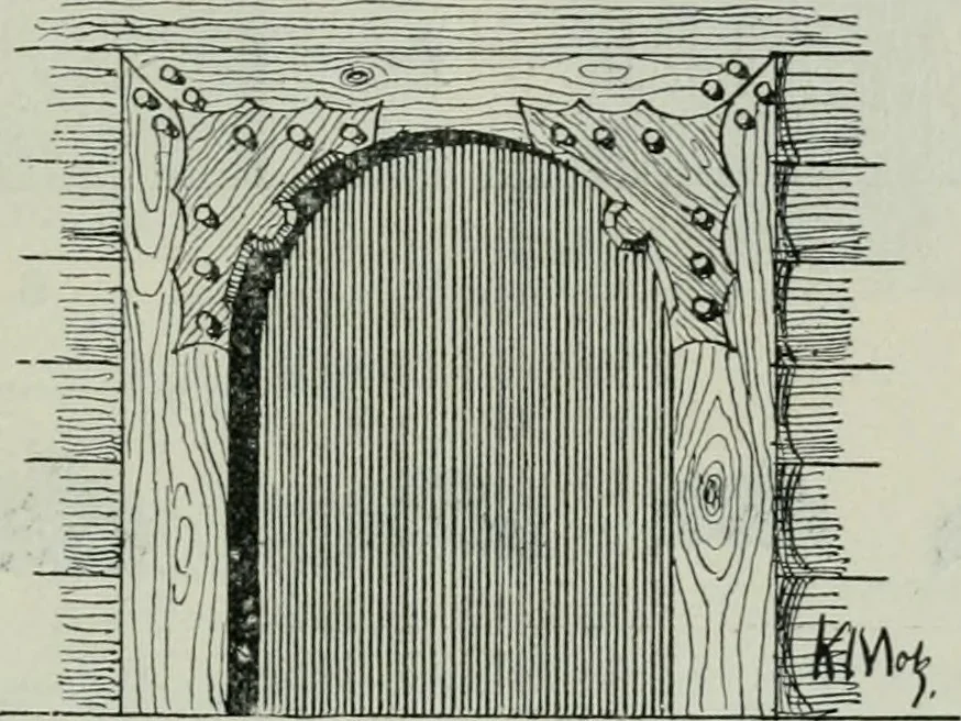 An illustration from Sztuka ludowa w Polsce, 1903, leaf 332
