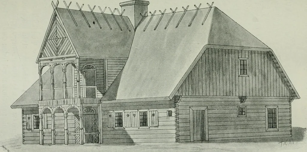 An illustration from Sztuka ludowa w Polsce, 1903, leaf 362