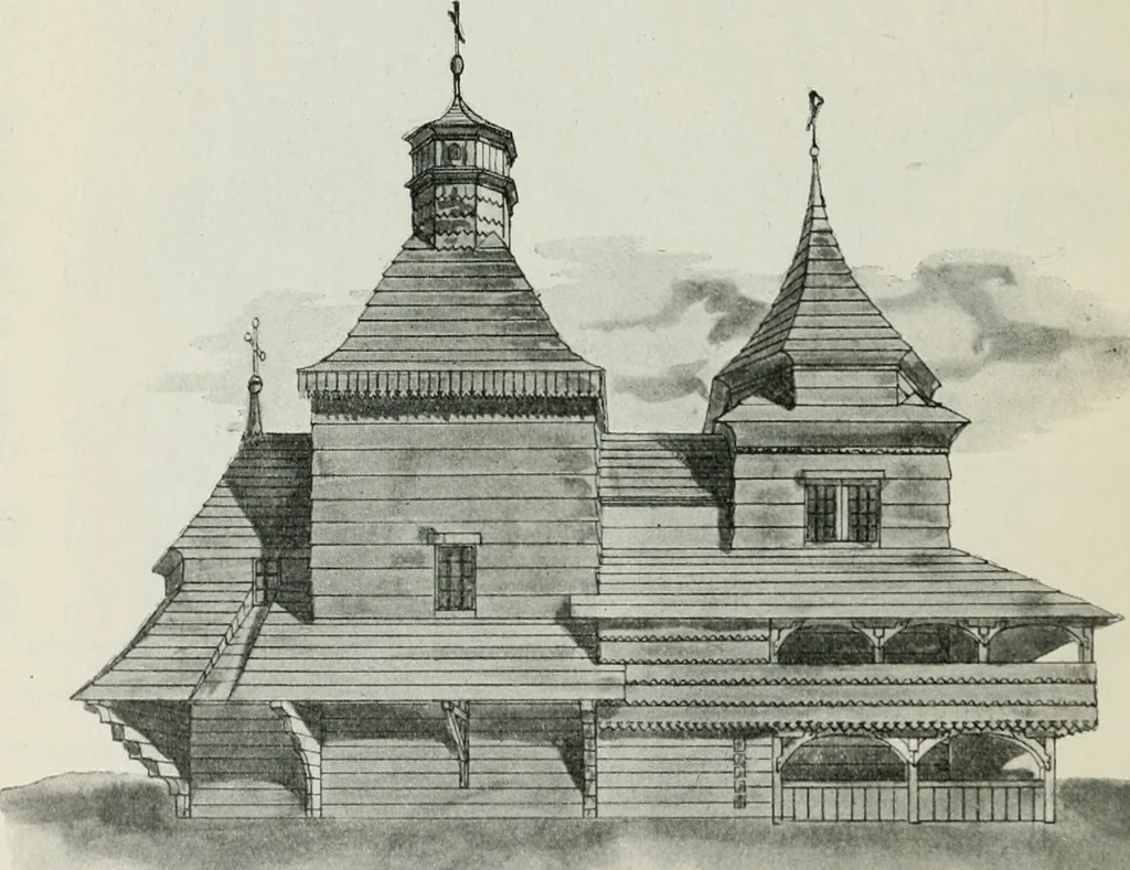 An illustration from Sztuka ludowa w Polsce, 1903, leaf 407