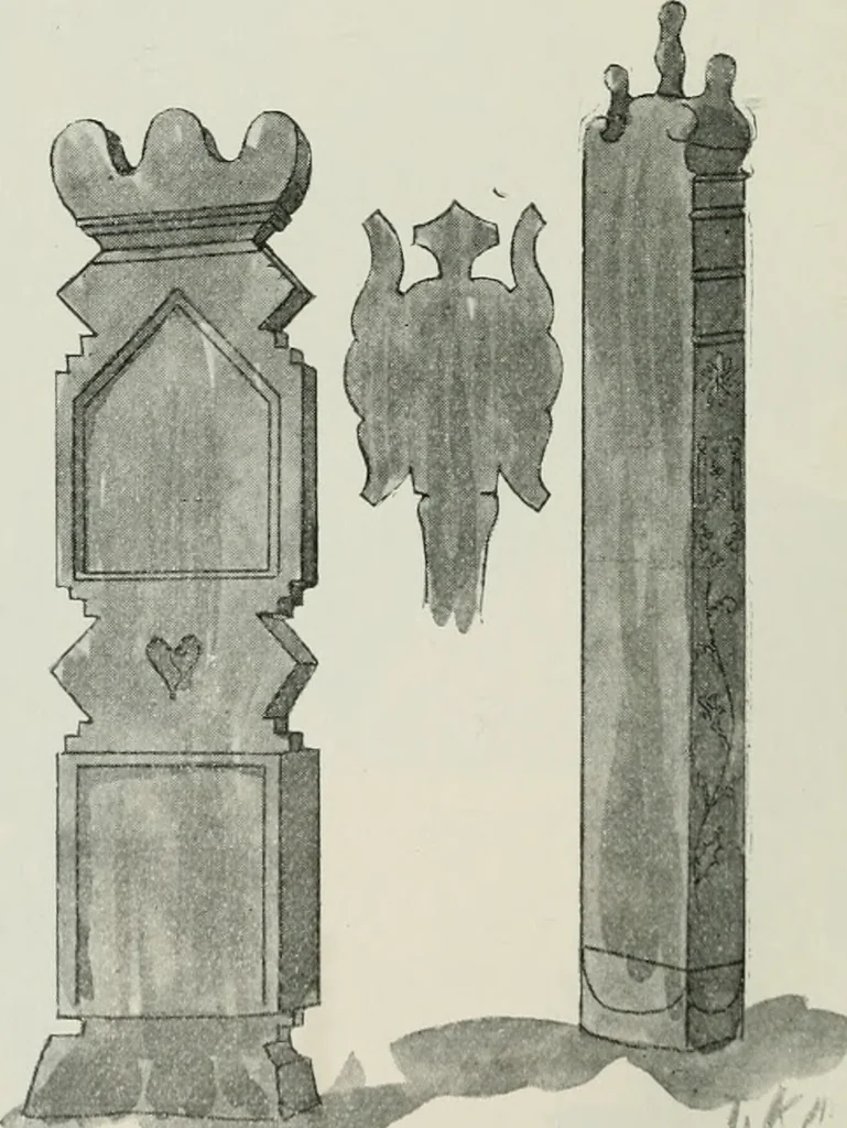 An illustration from Sztuka ludowa w Polsce, 1903, leaf 435