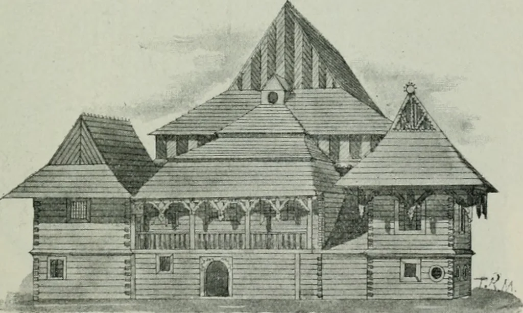 An illustration from Sztuka ludowa w Polsce, 1903, leaf 444