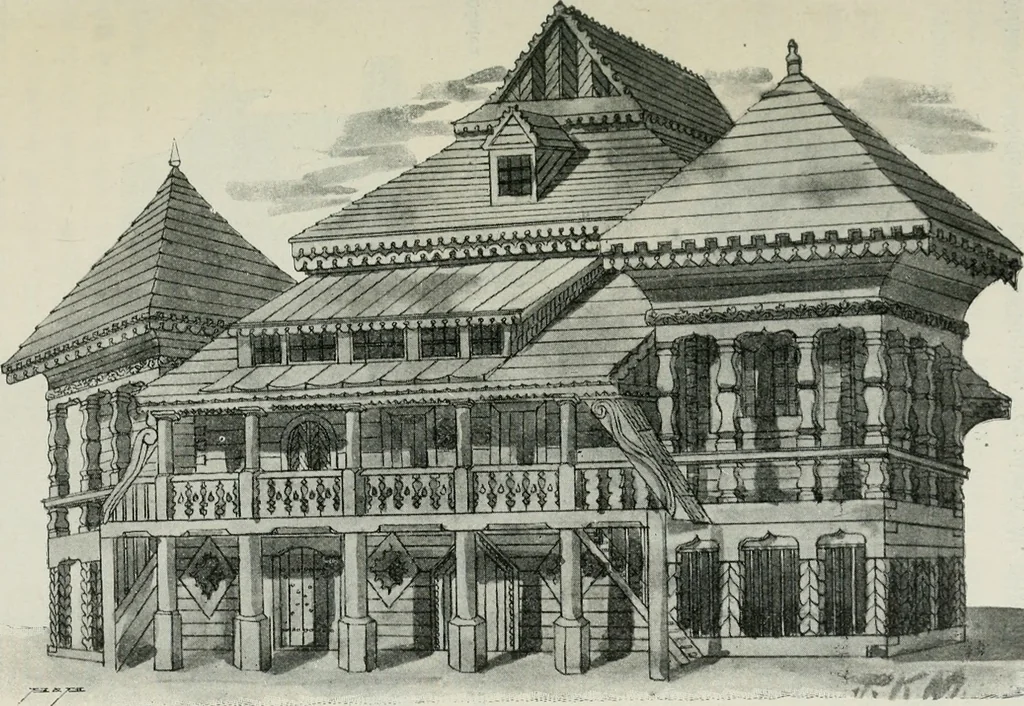 An illustration from Sztuka ludowa w Polsce, 1903, leaf 445