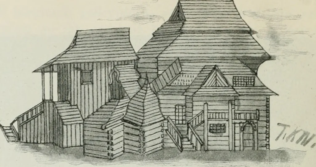 An illustration from Sztuka ludowa w Polsce, 1903, leaf 453