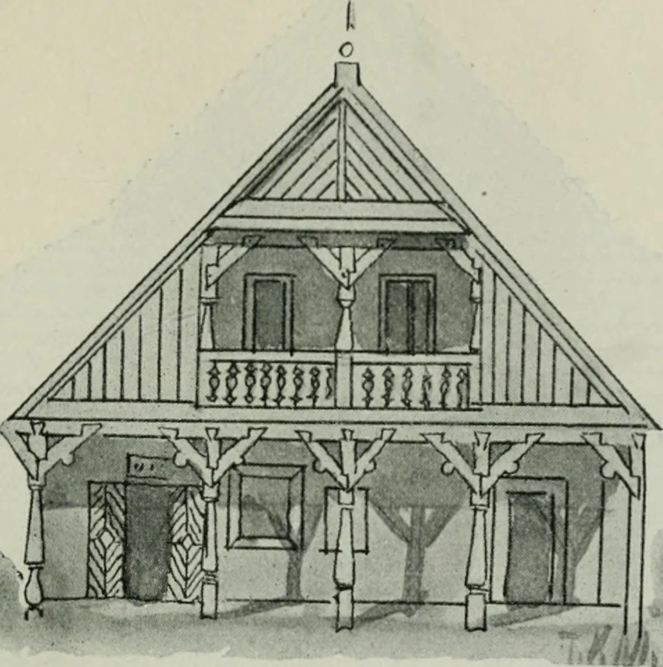 An illustration from Sztuka ludowa w Polsce, 1903, leaf 462