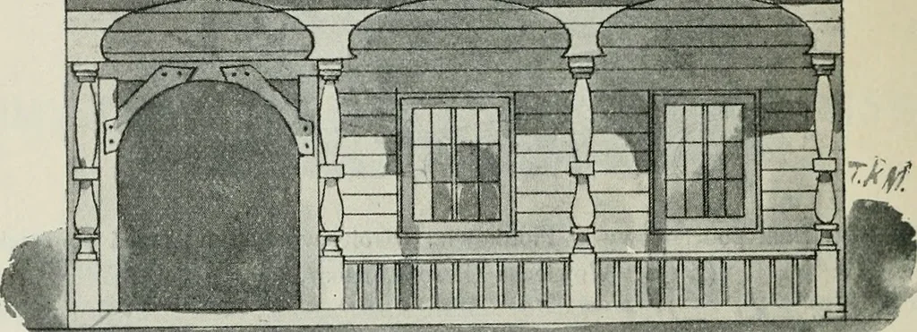 An illustration from Sztuka ludowa w Polsce, 1903, leaf 463