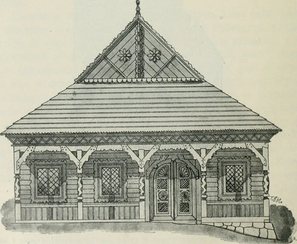 An illustration from Sztuka ludowa w Polsce, 1903, leaf 463