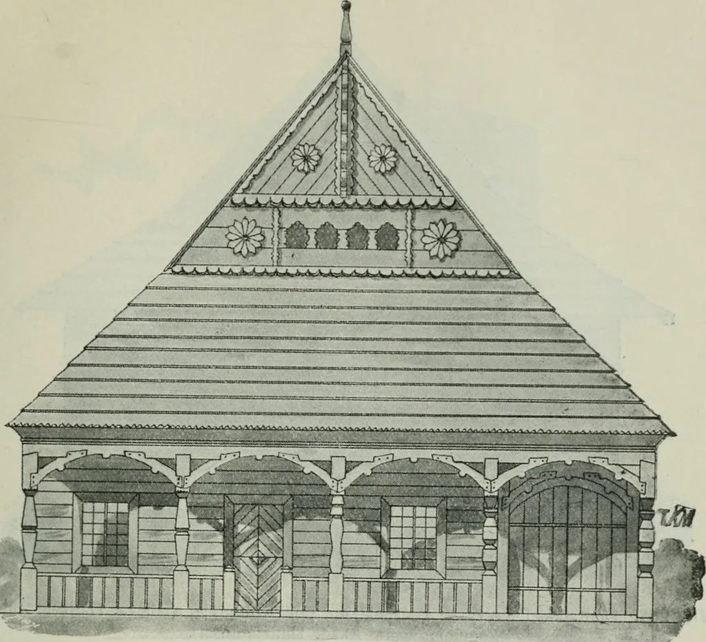 An illustration from Sztuka ludowa w Polsce, 1903, leaf 464