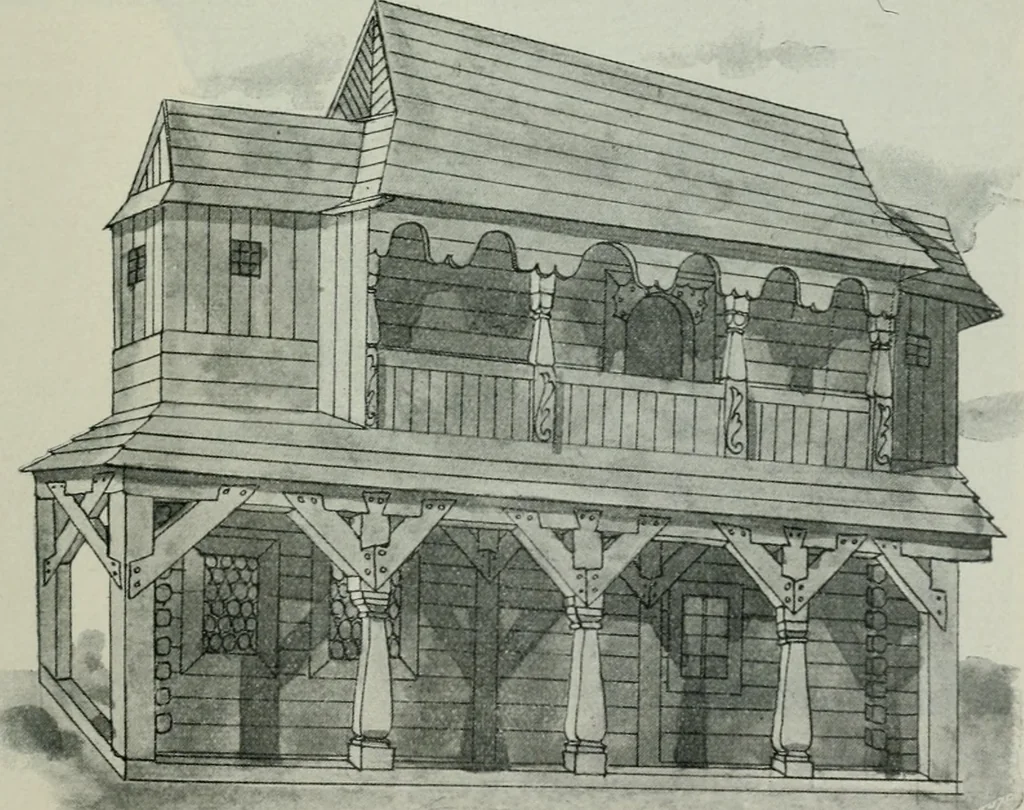 An illustration from Sztuka ludowa w Polsce, 1903, leaf 468