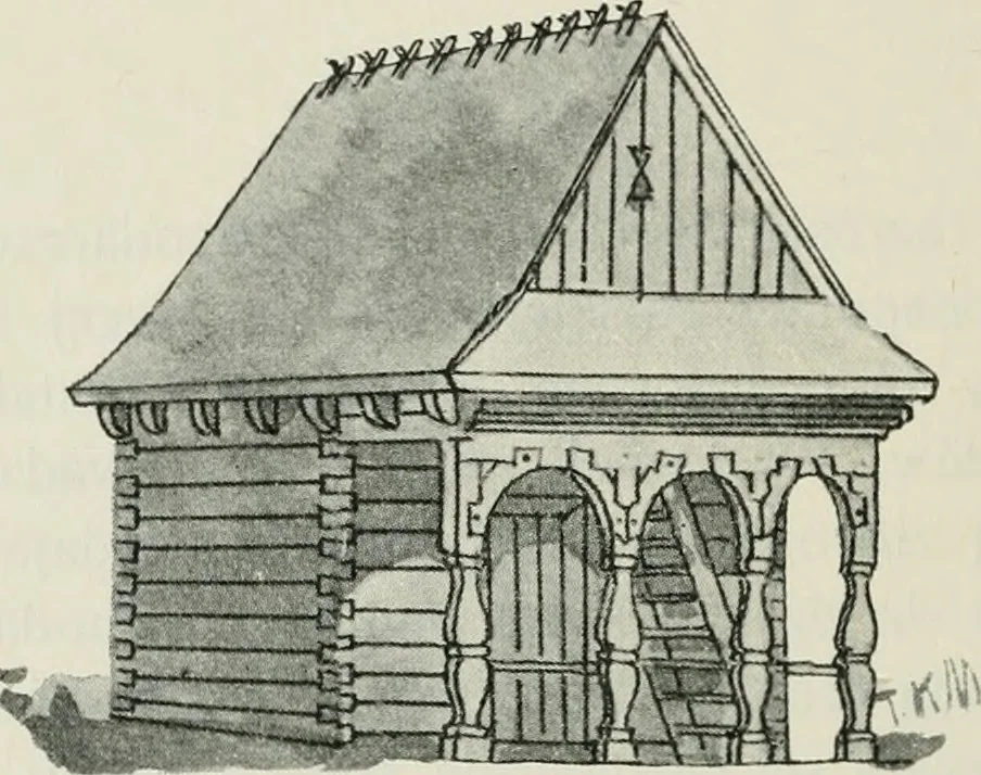 An illustration from Sztuka ludowa w Polsce, 1903, leaf 481