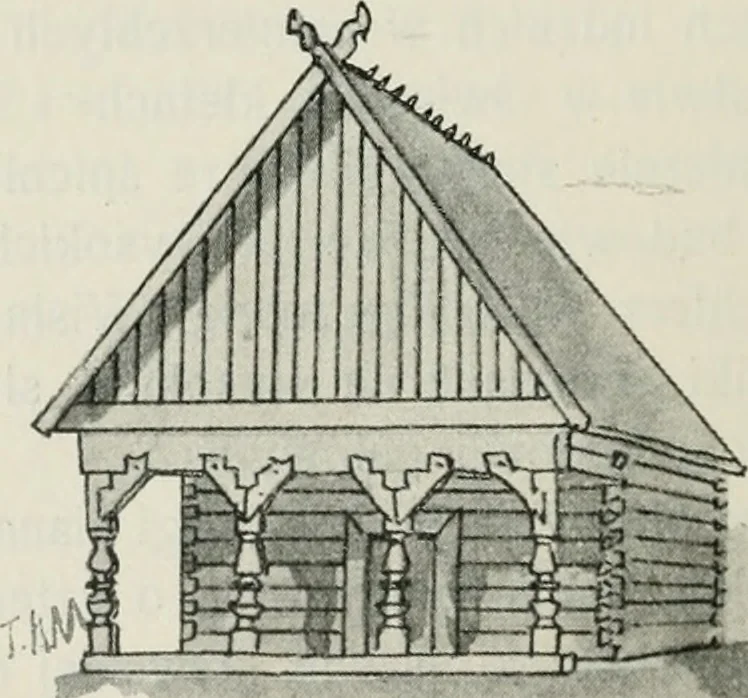 An illustration from Sztuka ludowa w Polsce, 1903, leaf 481