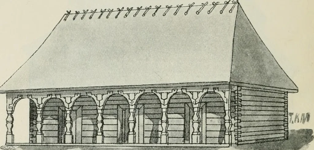An illustration from Sztuka ludowa w Polsce, 1903, leaf 483