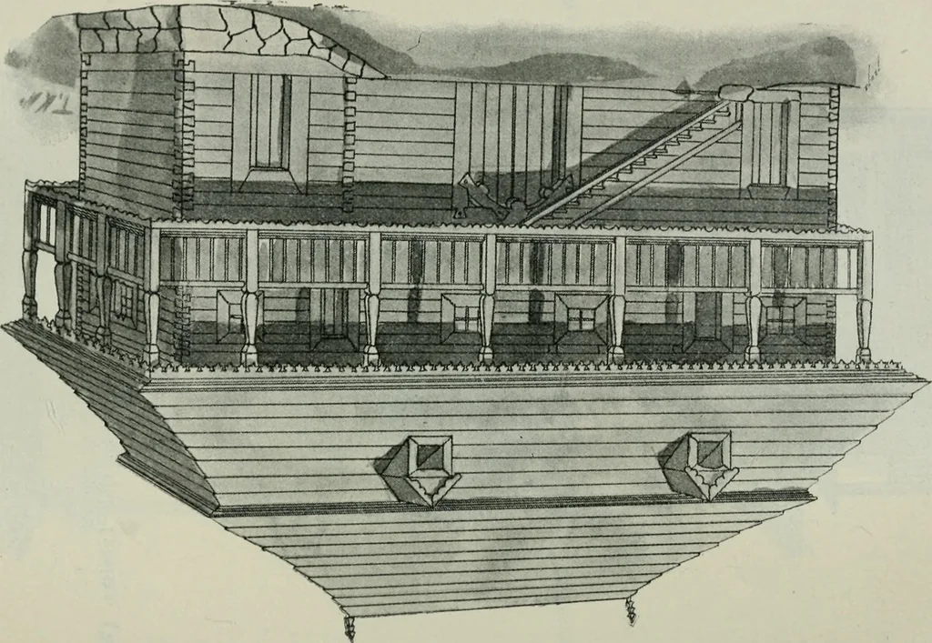 An illustration from Sztuka ludowa w Polsce, 1903, leaf 484