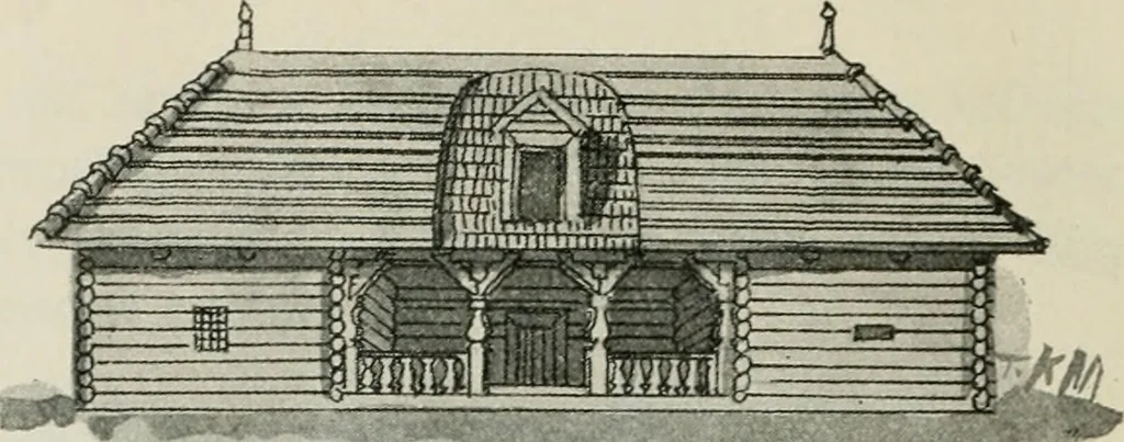 An illustration from Sztuka ludowa w Polsce, 1903, leaf 485