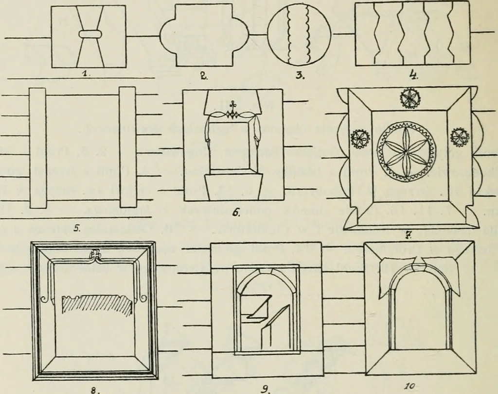 An illustration from Sztuka ludowa w Polsce, 1903, leaf 495