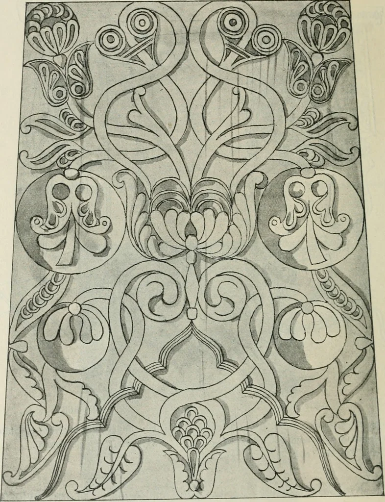 An illustration from Sztuka ludowa w Polsce, 1903, leaf 523