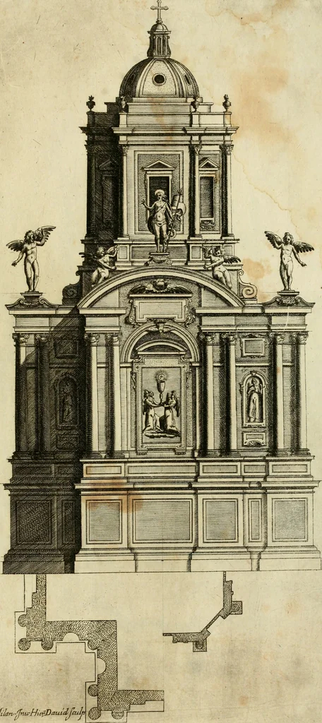 An illustration from Tabernacoli diversi, 1628, leaf 16