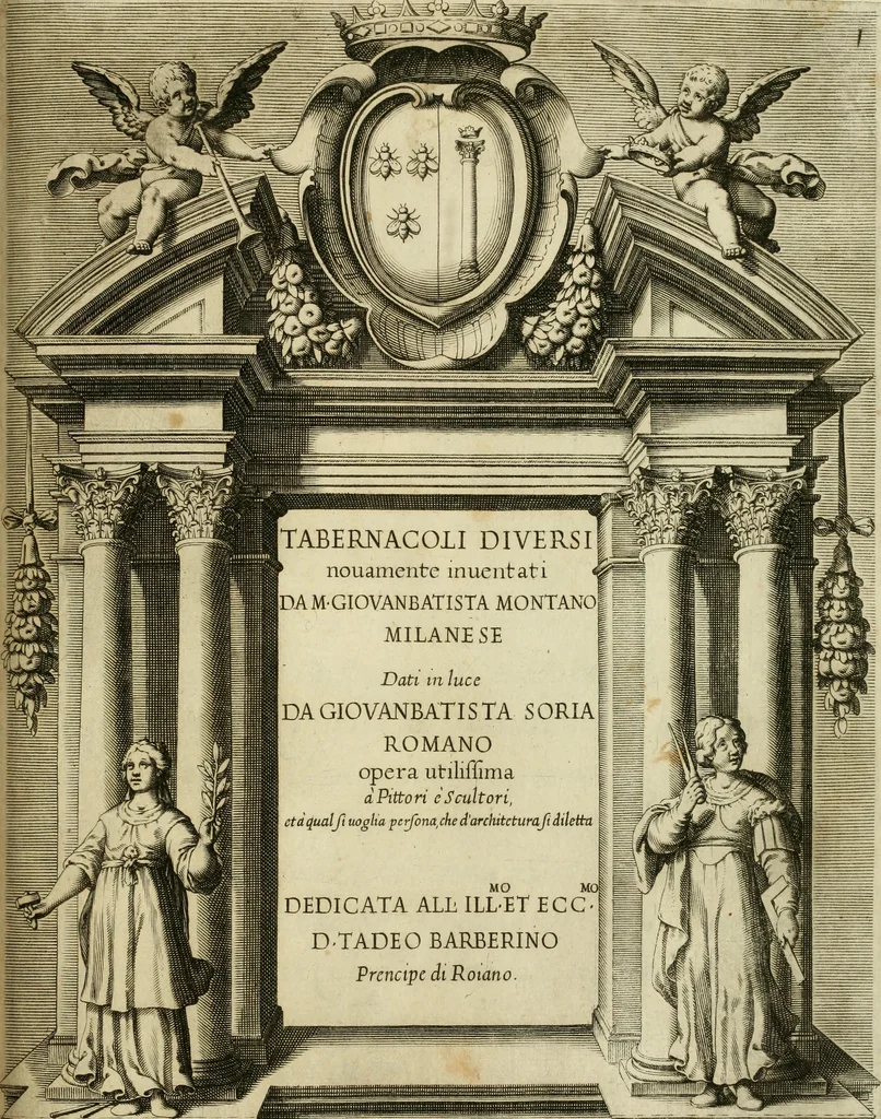 An illustration from Tabernacoli diversi, 1628, leaf 2