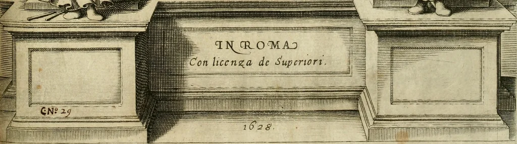An illustration from Tabernacoli diversi, 1628, leaf 2