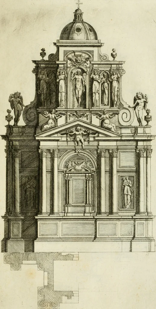 An illustration from Tabernacoli diversi, 1628, leaf 22