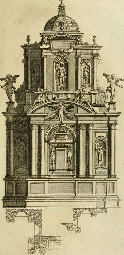 An illustration from Tabernacoli diversi, 1628, leaf 24
