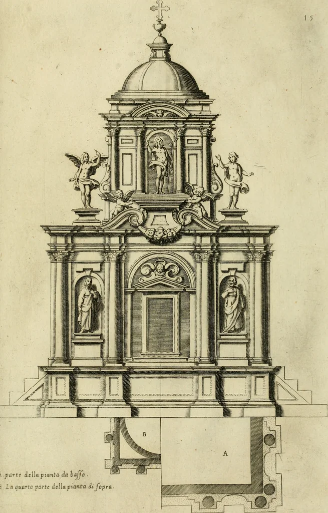 An illustration from Tabernacoli diversi, 1628, leaf 30