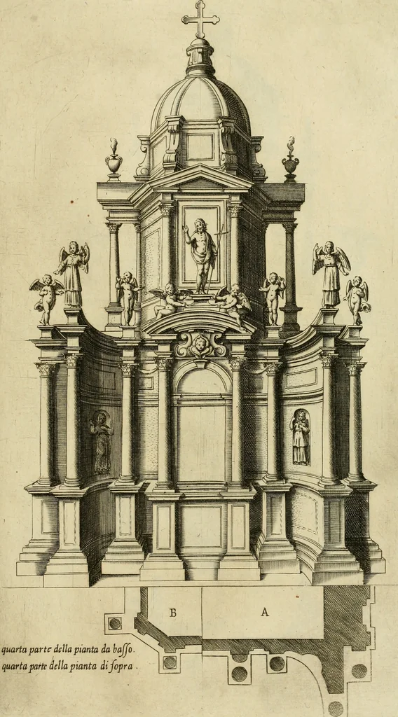 An illustration from Tabernacoli diversi, 1628, leaf 38