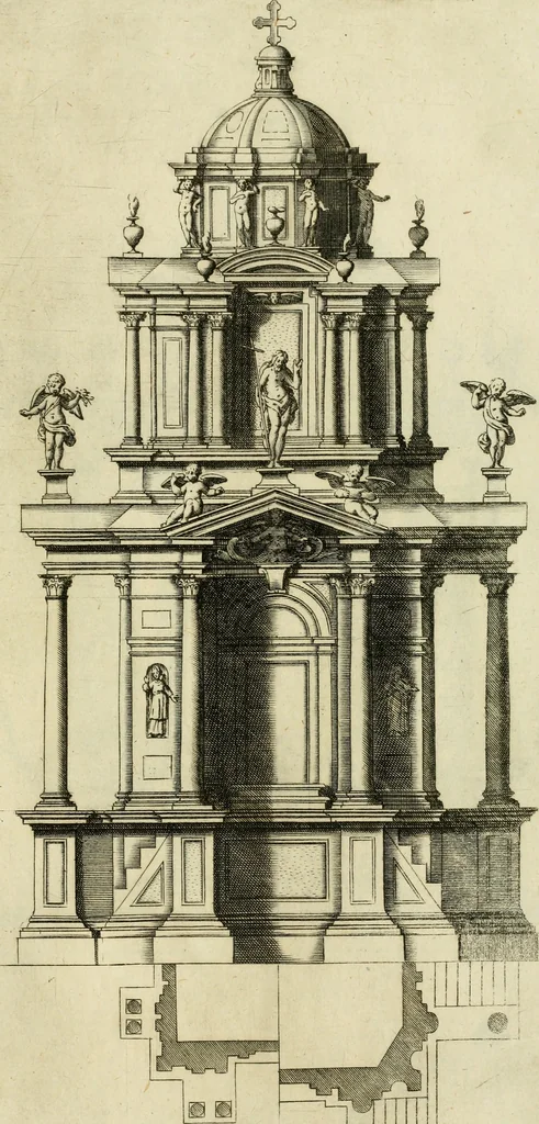 An illustration from Tabernacoli diversi, 1628, leaf 40