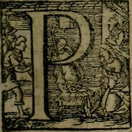 An illustration from Tableau des passions humaines, de leurs causes, et leurs effets, 1632, leaf 40