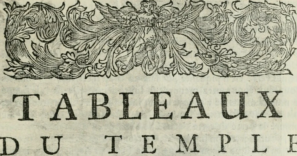 An illustration from Tableaux du temple des muses : tirez du cabinet de feu Mr. Favereau, conseiller du roy en sa Cour des Aydes, & gravez en tailles-douces par les meilleurs maistres de son temps, pour representer les vertus & les vices, sur les plus illustres fables de l'antiquité : avec les descriptions, remarques & annotations, 1676, leaf 118