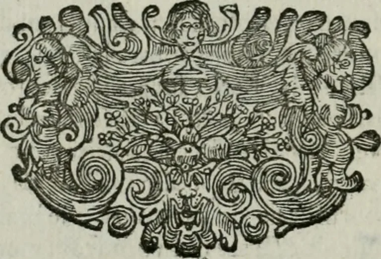 An illustration from Tableaux du temple des muses : tirez du cabinet de feu Mr. Favereau, conseiller du roy en sa Cour des Aydes, & gravez en tailles-douces par les meilleurs maistres de son temps, pour representer les vertus & les vices, sur les plus illustres fables de l'antiquité : avec les descriptions, remarques & annotations, 1676, leaf 89
