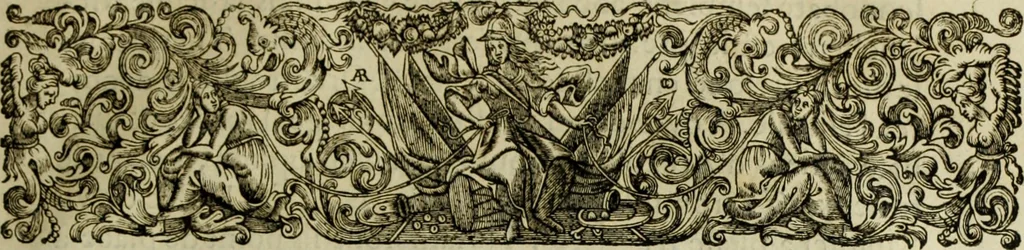 An illustration from Tableaux du temple des muses : tirez du cabinet de feu Mr. Favereau, conseiller du roy en sa cour des Aydes & grauez en tailles-douces par les meilleurs maistr s de son temps pour representer les vertus & les vices sur les plus illustres fables de l'antiquité, 1655, leaf 214