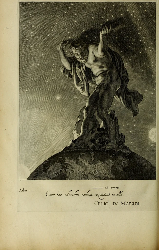 An illustration from Tableaux du temple des muses : tirez du cabinet de feu Mr. Favereau, conseiller du roy en sa cour des Aydes & grauez en tailles-douces par les meilleurs maistr s de son temps pour representer les vertus & les vices sur les plus illustres fables de l'antiquité, 1655, leaf 433