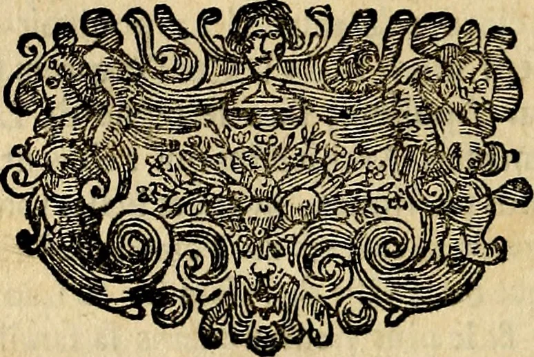 An illustration from Tableaux du temple des muses : tirez du cabinet de feu mr. Favereau...gravez en tailles-douces par les meilleurs maistres de son temps, pour representer les vertus & les vices, sur les plus illustres fables de l'antiquité, 1676, leaf 519