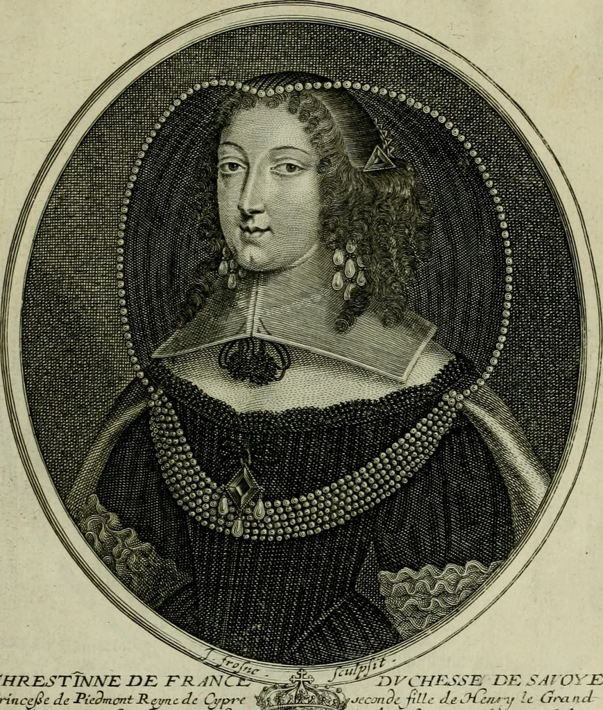 An illustration from Tableaux historiques, ou sont grauez les illustres francois et estrangers de l'un et de l'autre sexe : remarquables par leur naissance et leur fortune, doctrine, pieté, charges et emplois, auec les éloges sommaires contenans leurs noms et leurs qualitez, leurs peres et leurs meres, leurs aages, leurs mariages, les plus belles actions de leur vie et leurs armes blasonnées, 1662, leaf 182