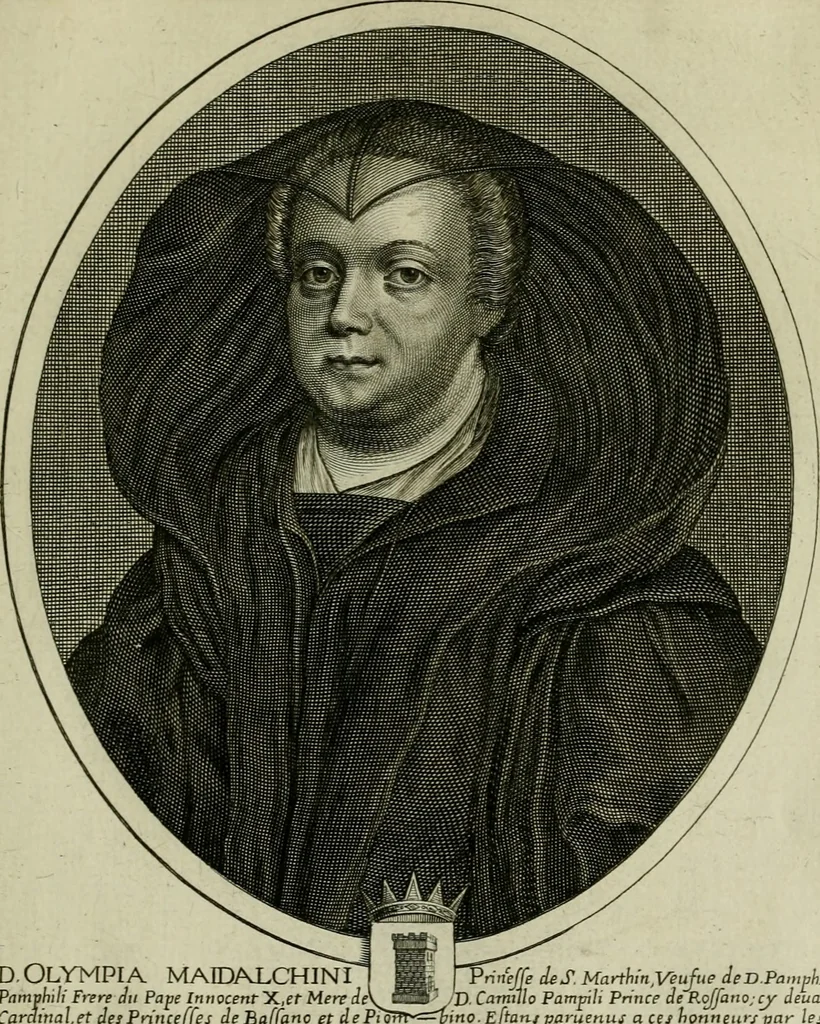 An illustration from Tableaux historiques, ou sont grauez les illustres francois et estrangers de l'un et de l'autre sexe : remarquables par leur naissance et leur fortune, doctrine, pieté, charges et emplois, auec les éloges sommaires contenans leurs noms et leurs qualitez, leurs peres et leurs meres, leurs aages, leurs mariages, les plus belles actions de leur vie et leurs armes blasonnées, 1662, leaf 218