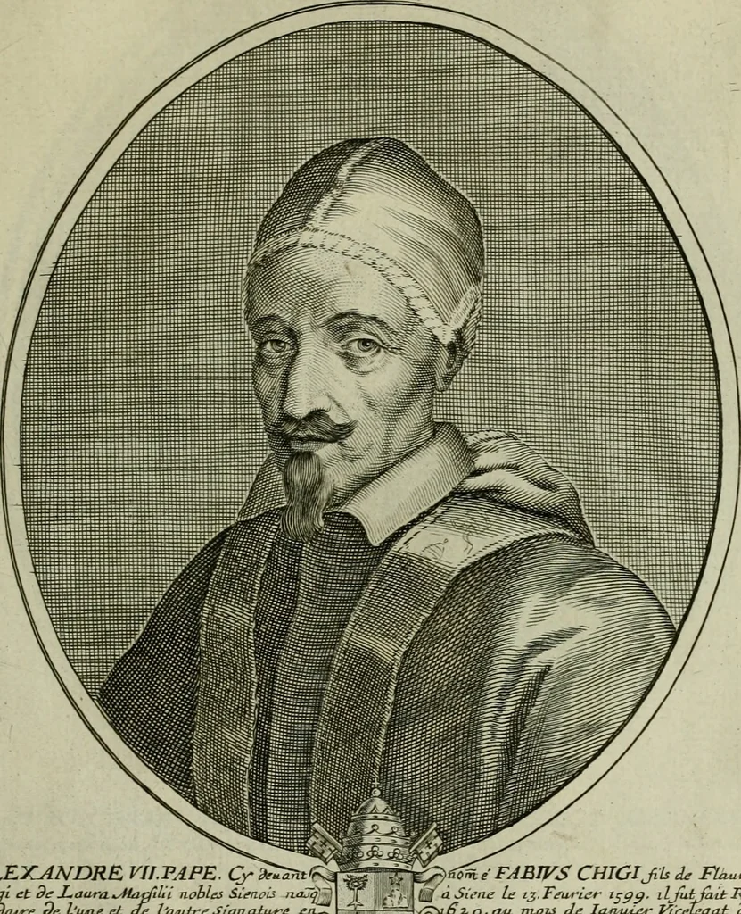 An illustration from Tableaux historiques, ou sont grauez les illustres francois et estrangers de l'un et de l'autre sexe : remarquables par leur naissance et leur fortune, doctrine, pieté, charges et emplois, auec les éloges sommaires contenans leurs noms et leurs qualitez, leurs peres et leurs meres, leurs aages, leurs mariages, les plus belles actions de leur vie et leurs armes blasonnées, 1662, leaf 220
