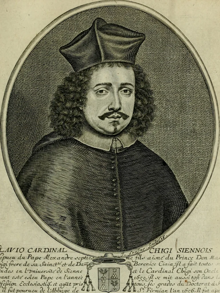 An illustration from Tableaux historiques, ou sont grauez les illustres francois et estrangers de l'un et de l'autre sexe : remarquables par leur naissance et leur fortune, doctrine, pieté, charges et emplois, auec les éloges sommaires contenans leurs noms et leurs qualitez, leurs peres et leurs meres, leurs aages, leurs mariages, les plus belles actions de leur vie et leurs armes blasonnées, 1662, leaf 222
