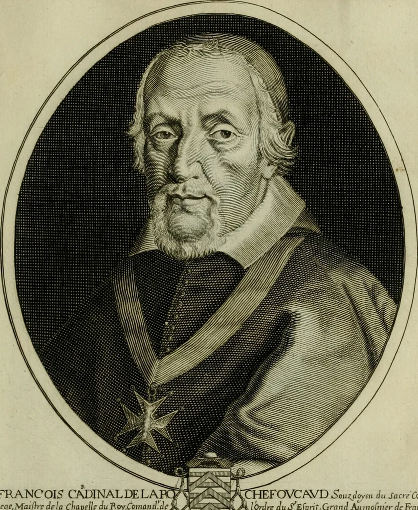 An illustration from Tableaux historiques, ou sont grauez les illustres francois et estrangers de l'un et de l'autre sexe : remarquables par leur naissance et leur fortune, doctrine, pieté, charges et emplois, auec les éloges sommaires contenans leurs noms et leurs qualitez, leurs peres et leurs meres, leurs aages, leurs mariages, les plus belles actions de leur vie et leurs armes blasonnées, 1662, leaf 228
