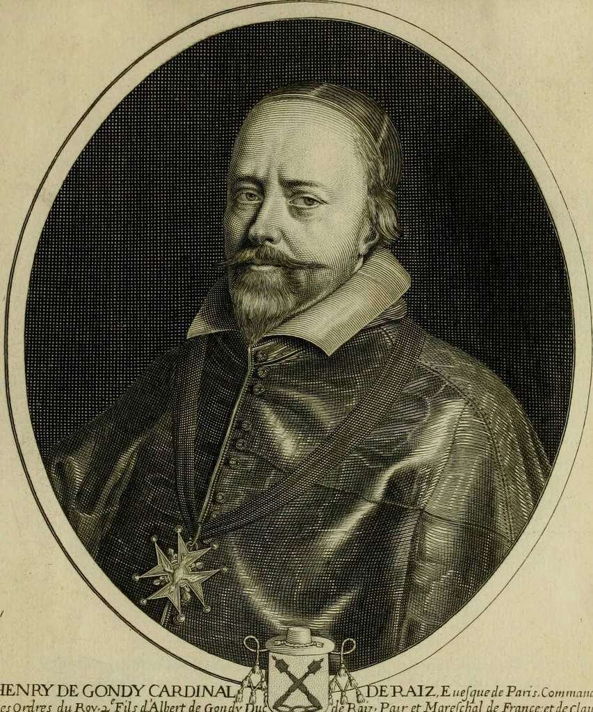 An illustration from Tableaux historiques, ou sont grauez les illustres francois et estrangers de l'un et de l'autre sexe : remarquables par leur naissance et leur fortune, doctrine, pieté, charges et emplois, auec les éloges sommaires contenans leurs noms et leurs qualitez, leurs peres et leurs meres, leurs aages, leurs mariages, les plus belles actions de leur vie et leurs armes blasonnées, 1662, leaf 236
