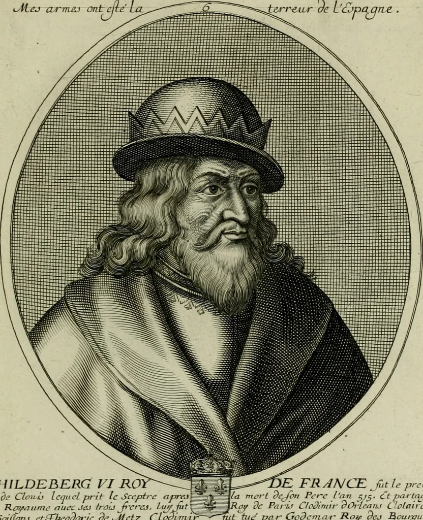 An illustration from Tableaux historiques, ou sont grauez les illustres francois et estrangers de l'un et de l'autre sexe : remarquables par leur naissance et leur fortune, doctrine, pieté, charges et emplois, auec les éloges sommaires contenans leurs noms et leurs qualitez, leurs peres et leurs meres, leurs aages, leurs mariages, les plus belles actions de leur vie et leurs armes blasonnées, 1662, leaf 340