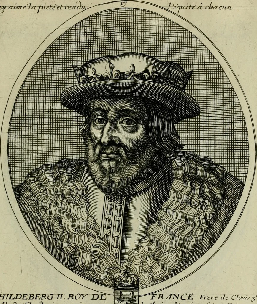 An illustration from Tableaux historiques, ou sont grauez les illustres francois et estrangers de l'un et de l'autre sexe : remarquables par leur naissance et leur fortune, doctrine, pieté, charges et emplois, auec les éloges sommaires contenans leurs noms et leurs qualitez, leurs peres et leurs meres, leurs aages, leurs mariages, les plus belles actions de leur vie et leurs armes blasonnées, 1662, leaf 362