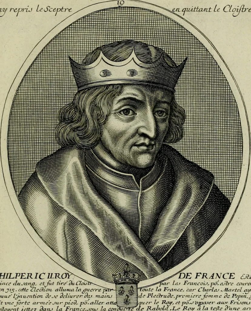 An illustration from Tableaux historiques, ou sont grauez les illustres francois et estrangers de l'un et de l'autre sexe : remarquables par leur naissance et leur fortune, doctrine, pieté, charges et emplois, auec les éloges sommaires contenans leurs noms et leurs qualitez, leurs peres et leurs meres, leurs aages, leurs mariages, les plus belles actions de leur vie et leurs armes blasonnées, 1662, leaf 366
