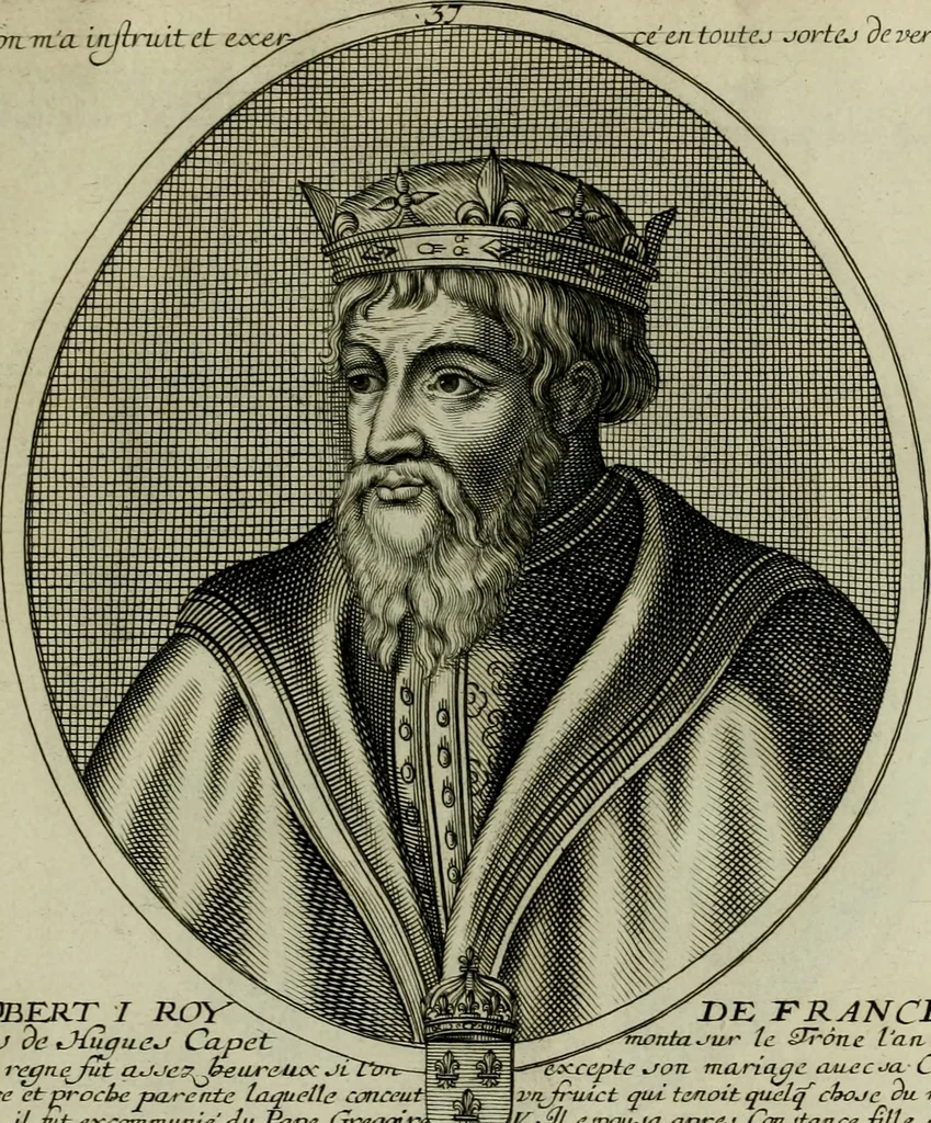 An illustration from Tableaux historiques, ou sont grauez les illustres francois et estrangers de l'un et de l'autre sexe : remarquables par leur naissance et leur fortune, doctrine, pieté, charges et emplois, auec les éloges sommaires contenans leurs noms et leurs qualitez, leurs peres et leurs meres, leurs aages, leurs mariages, les plus belles actions de leur vie et leurs armes blasonnées, 1662, leaf 400