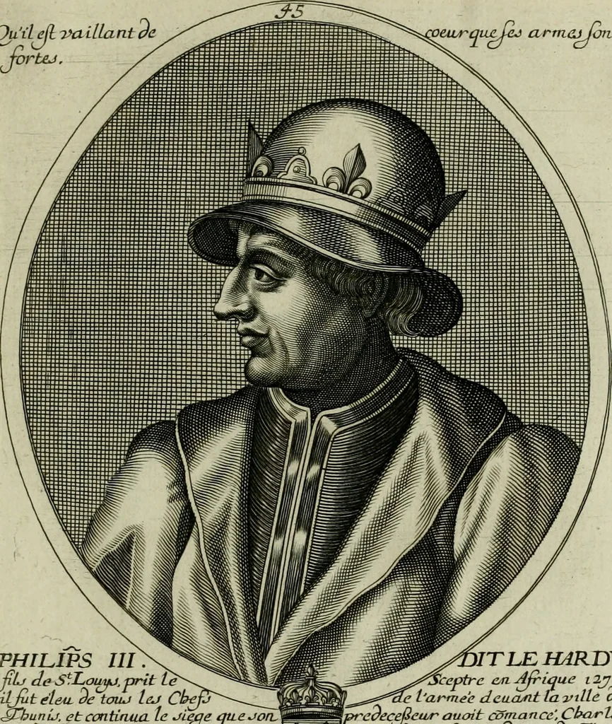 An illustration from Tableaux historiques, ou sont grauez les illustres francois et estrangers de l'un et de l'autre sexe : remarquables par leur naissance et leur fortune, doctrine, pieté, charges et emplois, auec les éloges sommaires contenans leurs noms et leurs qualitez, leurs peres et leurs meres, leurs aages, leurs mariages, les plus belles actions de leur vie et leurs armes blasonnées, 1662, leaf 416
