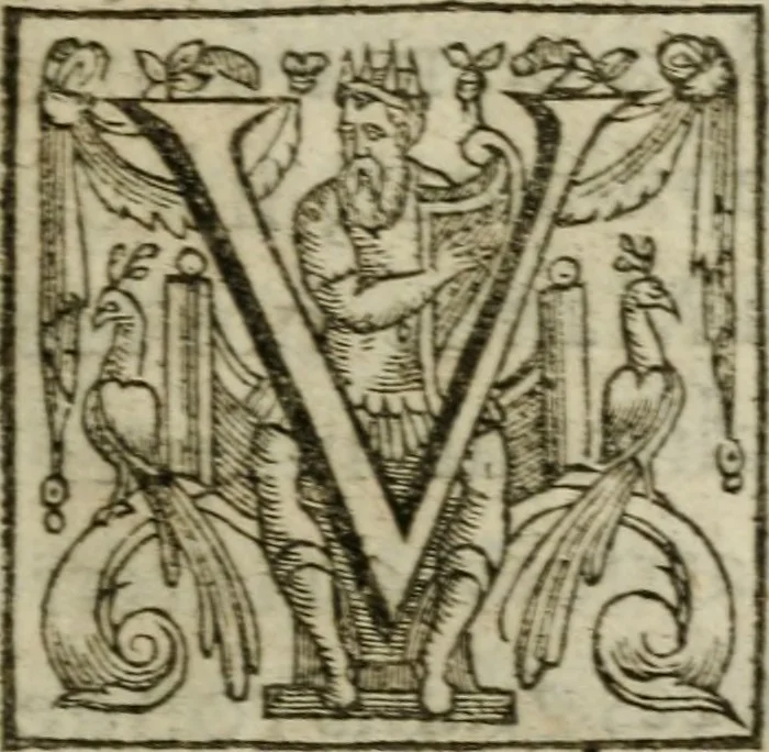 An illustration from Tableaux sacrez des figures mystiques du tres-auguste sacrifice et sacrement de l'Eucharistie : dediez a la tres chrestienne royne de France et de Nauarre Marie de Medicis, 1601, leaf 214